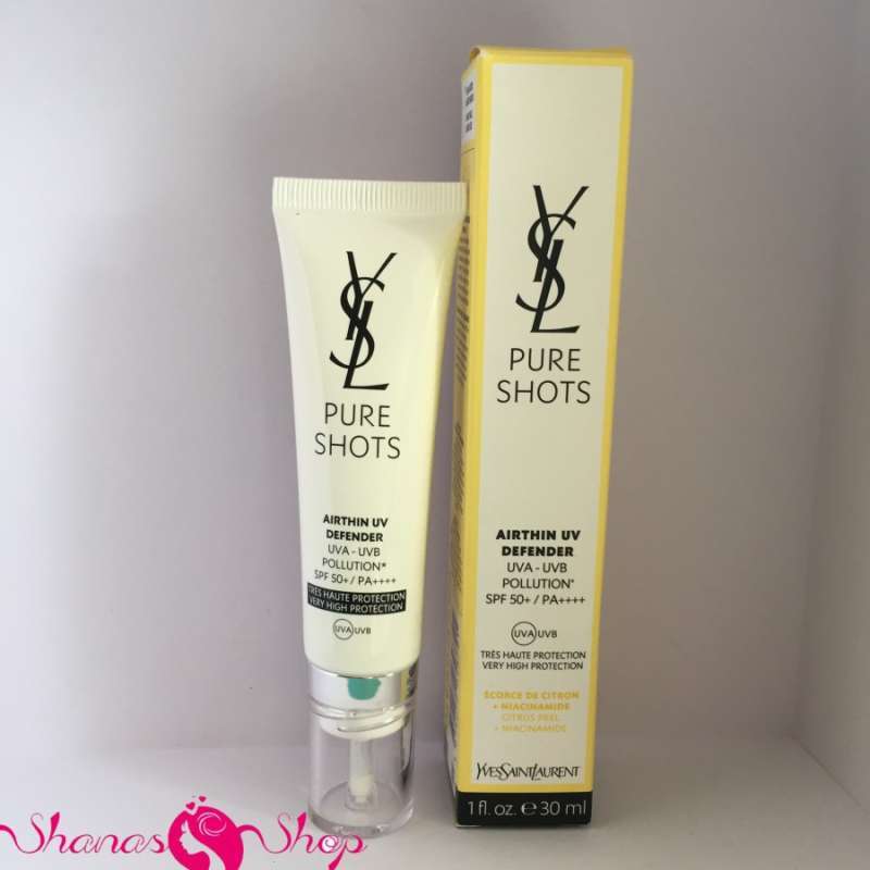YSL Pure Shots Airthin Uv Defender Spf 50+-Pa++++ 30ml (BPOM)
