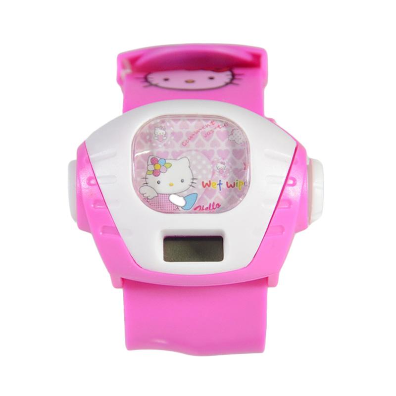 Hello Kitty Jam Tangan Anak Pink Strap Karet Hellokitty Cutie Watch Source Produk .