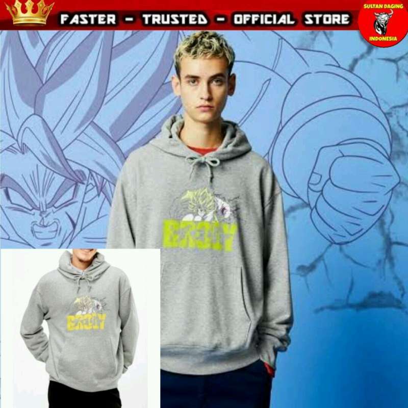 Uniqlo dbz hoodie top