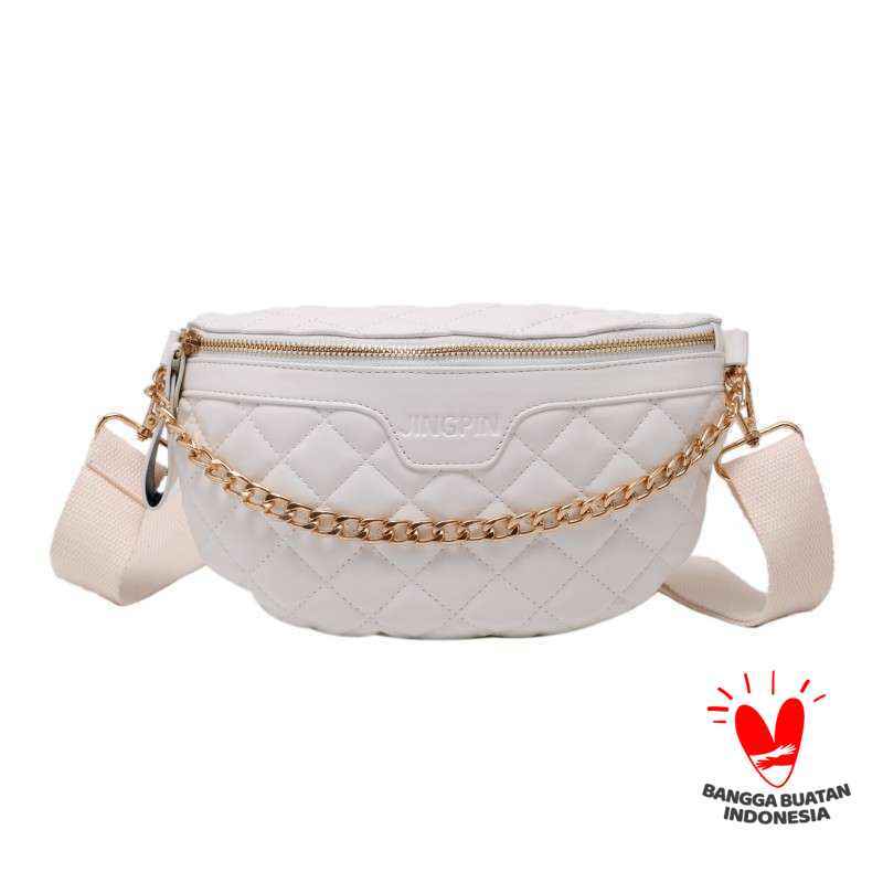 Waist bag putih outlet