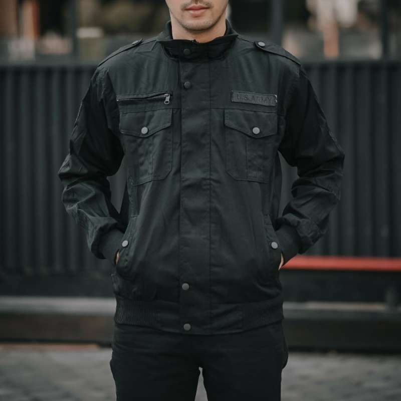 Jual jaket army ruby warna hitam di Seller NewFlow21 Cicaheum