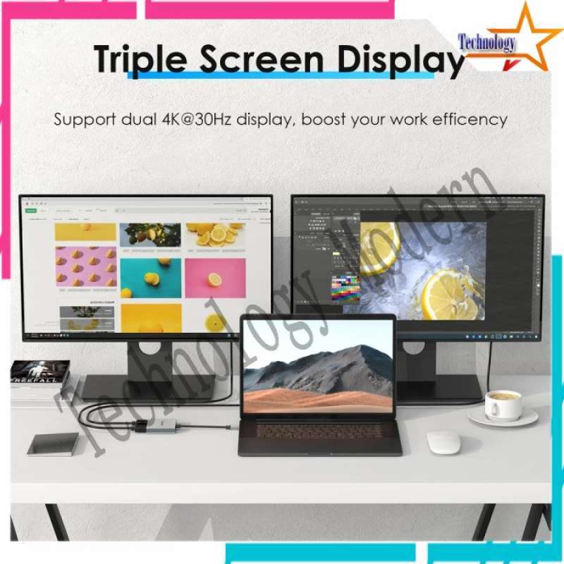 Jual Multiple Monitor Type C to HDMI 