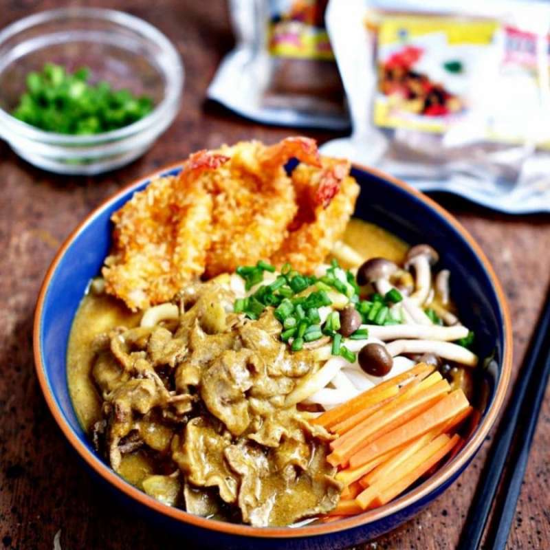 Jual Nicchi Bumbu Kare Kari Jamur Super Pedas Jepang Halal