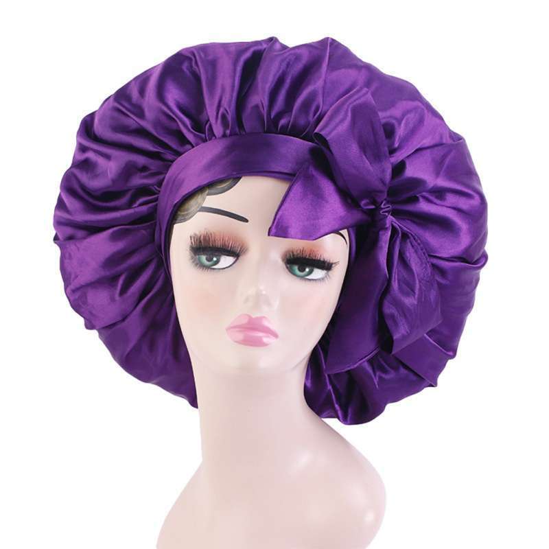 Promo Women Satin Silk Bonnet Night 