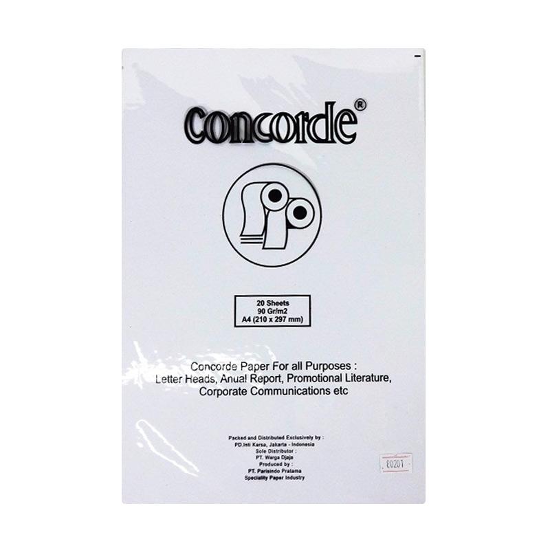 Jual Concorde A4 Kertas Putih 90 G M2 Online Oktober 2020 Blibli Com