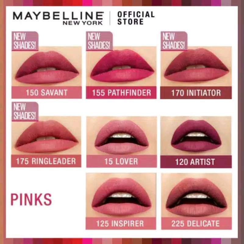 Warna lipstick clearance maybelline