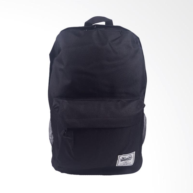 black kappa backpack