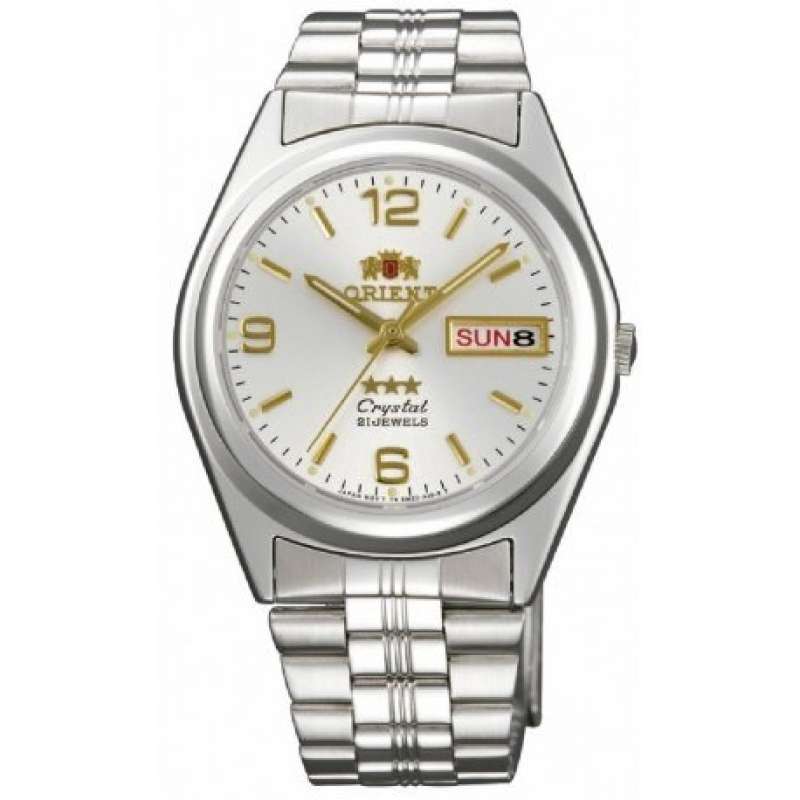 Promo Orient 3 Star 21crystal Jewels Automatic Day Date Mens Silver 100 Ori Fab00006w9 Fab040044w9 Diskon 41 Di Seller Watch Empire Sinar Kota Kota Medan Blibli