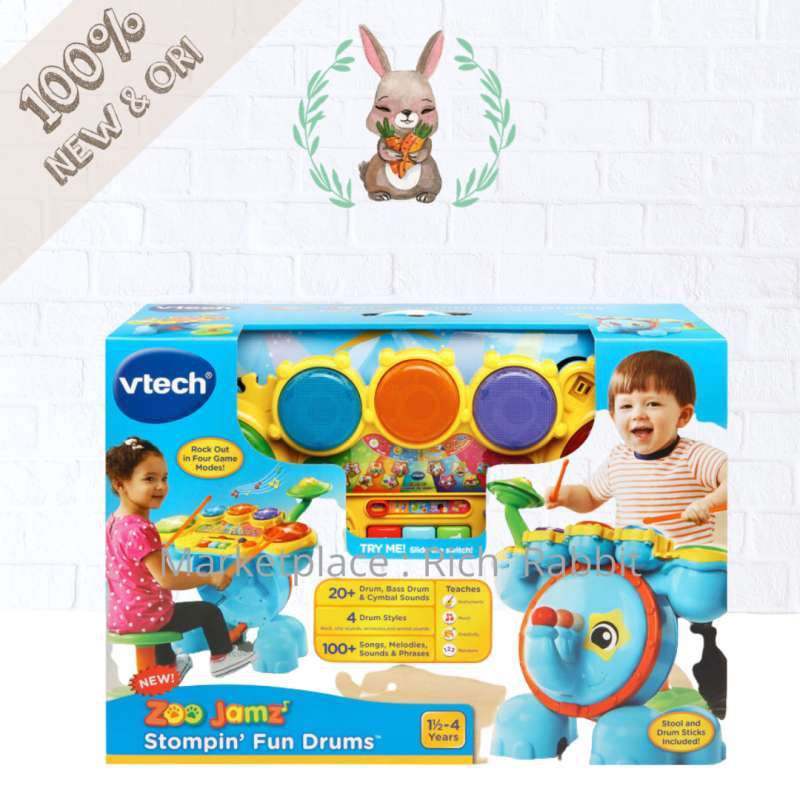 Vtech stompin fun drums clearance