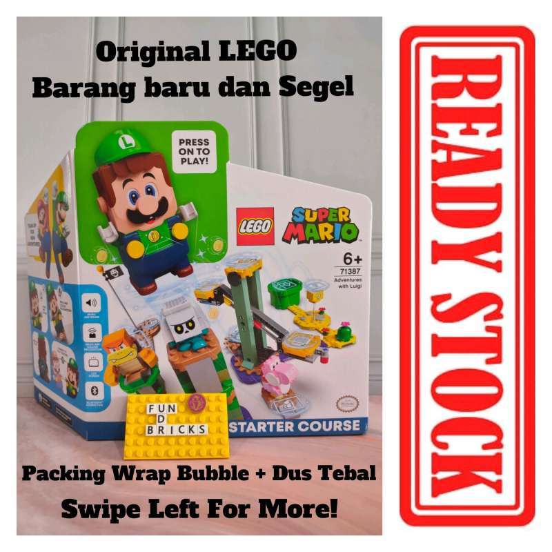 Jual LEGO 71387 Super Mario Adventures With Luigi Di Seller Fun D
