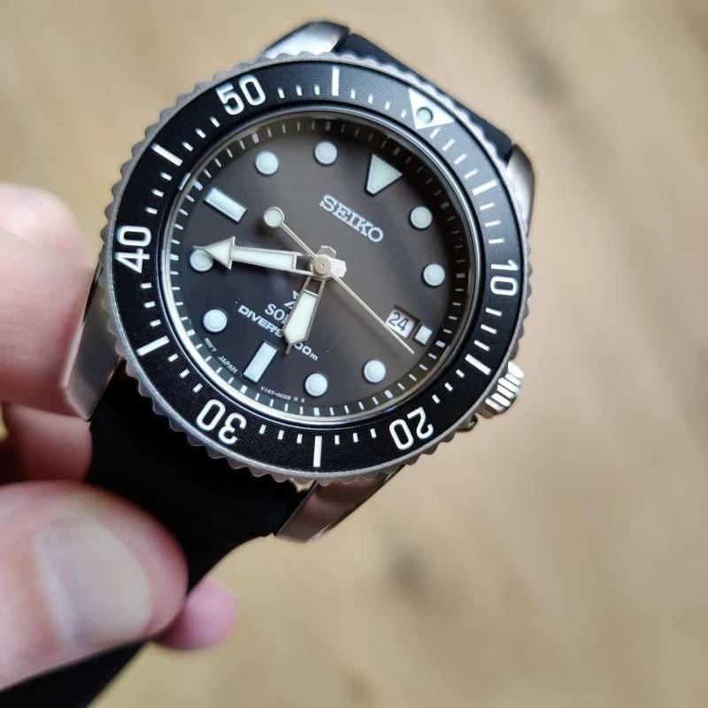 Promo Seiko Prospex Solar SNE573 P1 Scuba Diver 200m Original Jam