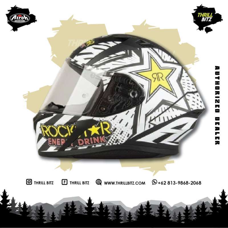 Valor Rockstar Airoh Valor Revzilla Best Sa2015 Helmet Simpson