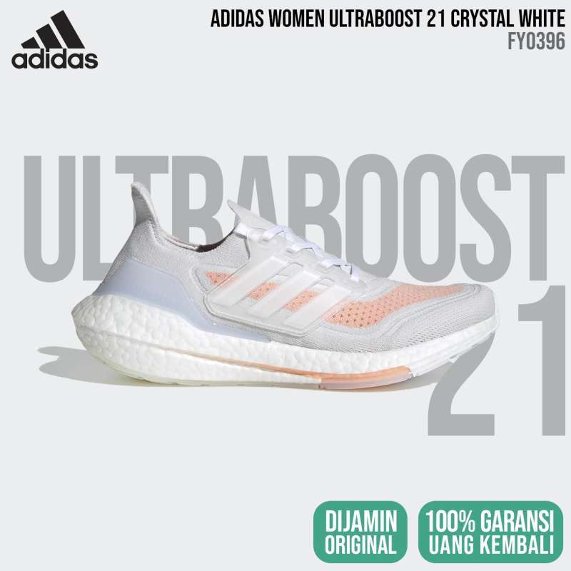 Jual adidas Ultraboost 21 [FY0396] Crystal White Women ORIGINAL RESMI BNIB  - Sepatu Lari Wanita di Seller Screamy Sneakers - Kota Jakarta Selatan, DKI  Jakarta | Blibli