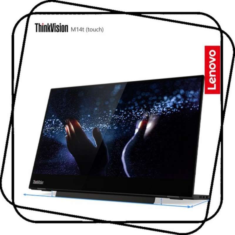 Hotsale Lenovo Thinkvision M14T Monitor 