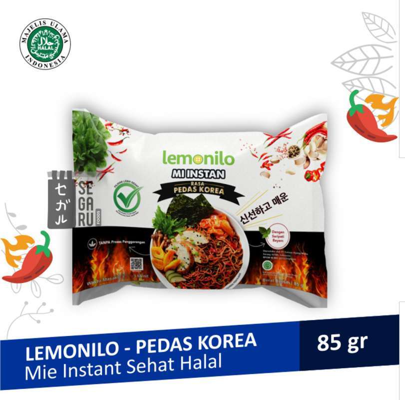 Kalori mie lemonilo pedas korea