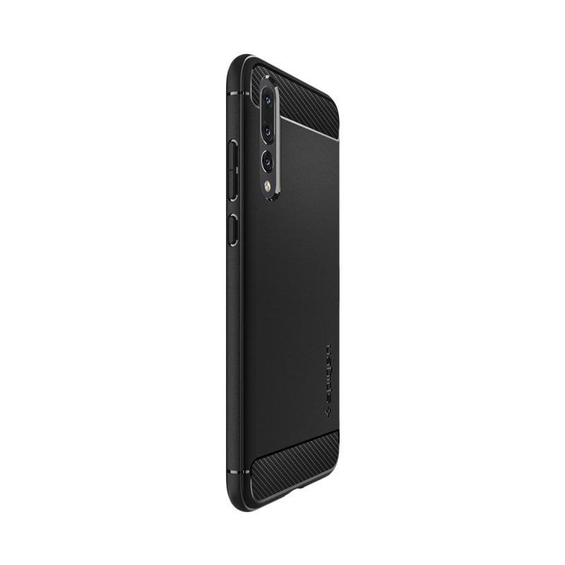 spigen rugged armor casing for huawei p20 pro black
