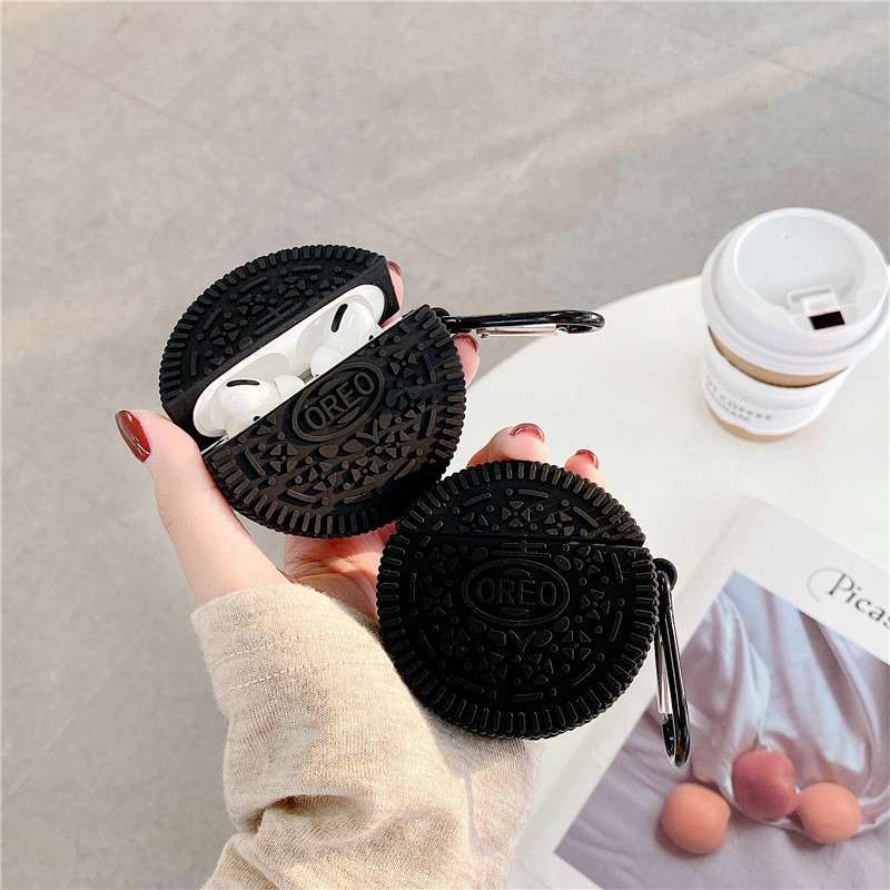 Promo FREE ONGKIR Creative OREO cookie airpods pro case airpods case Cute  soft silicone airpods 1 2 pro protective cover di Seller Marta Mart  Collection - Kota Jakarta Selatan, DKI Jakarta | Blibli