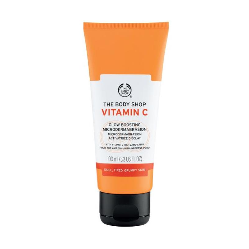 Jual The Body Shop Vitamin C Microdermabrasion Facial Scrub 100 Ml Online April 2021 Blibli