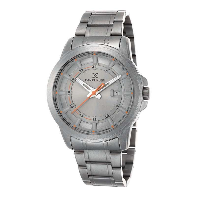 Jam Tangan Pria Daniel Klein DK112453-2 Grey Dial Stainless Steel Strap