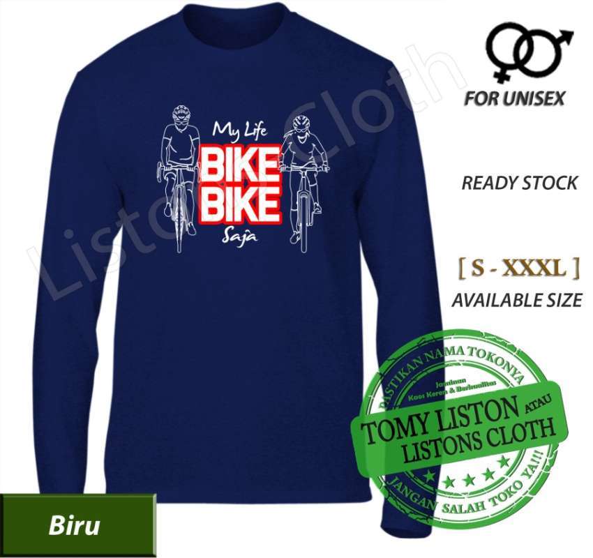 Promo kaos sepeda baju gowes my life 