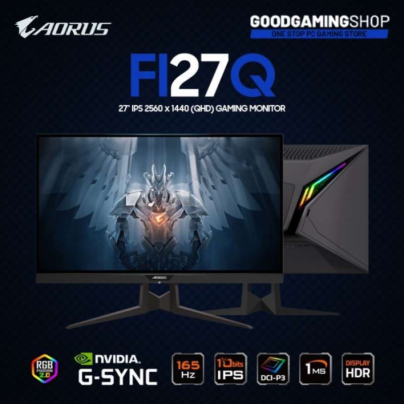 Jual Aorus Fi27q Gaming Monitor Di Seller Good Gaming Shop