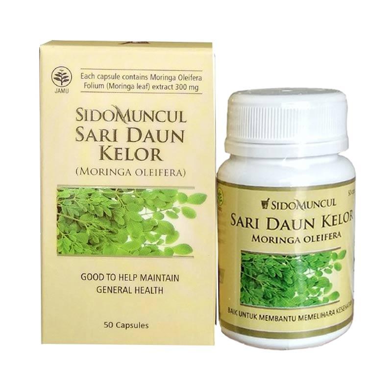 Jual Sidomuncul Ekstrak Sari Daun Kelor Moringa Oleifera Obat Herbal Murah Mei 2021 Blibli