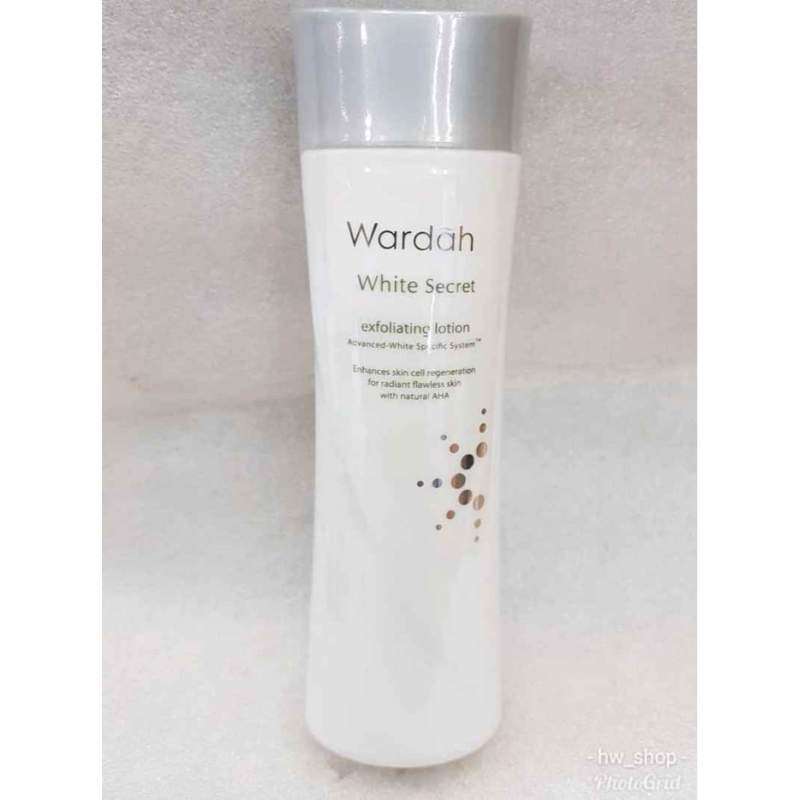 Wardah white secret exfoliating hot sale lotion