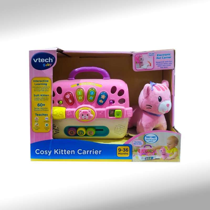 Vtech cosy kitten carrier b&m sales