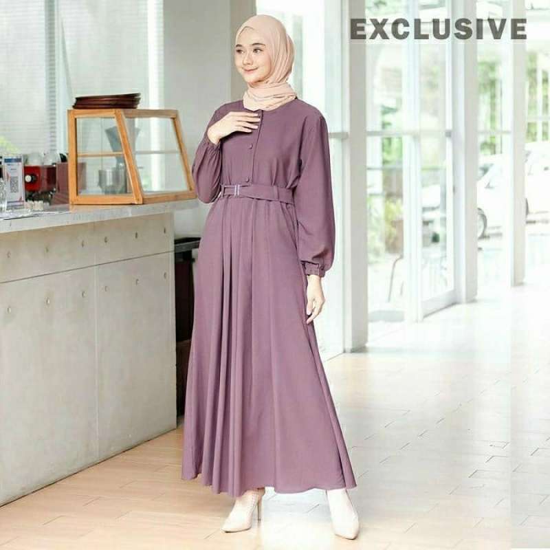 Promo GRATIS ONGKIR Dress wanita Lengan 