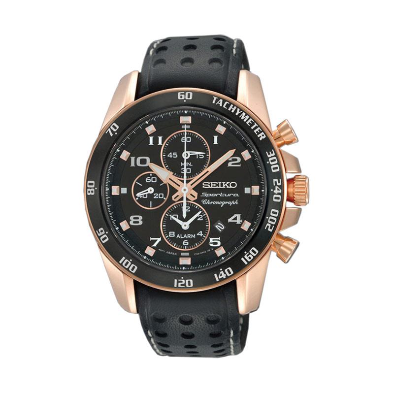 Seiko sportura chronograph rose gold hotsell