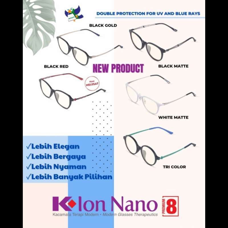 Promo K ION NANO PREMIUM 8 KLINK ORIGINAL KACAMATA PRIA WANITA