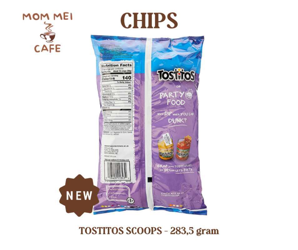 Jual Keripik TOSTITOS SCOOPS CHIPS di Seller Mom Mei Cafe ...