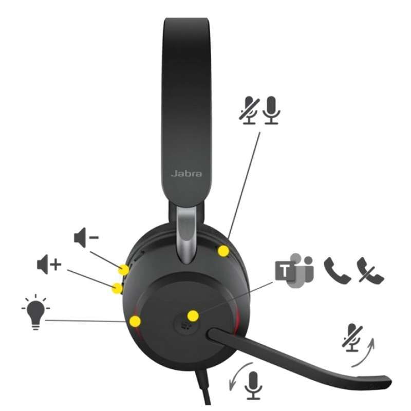 40 Ms Stereo Headset Usb Tipe 