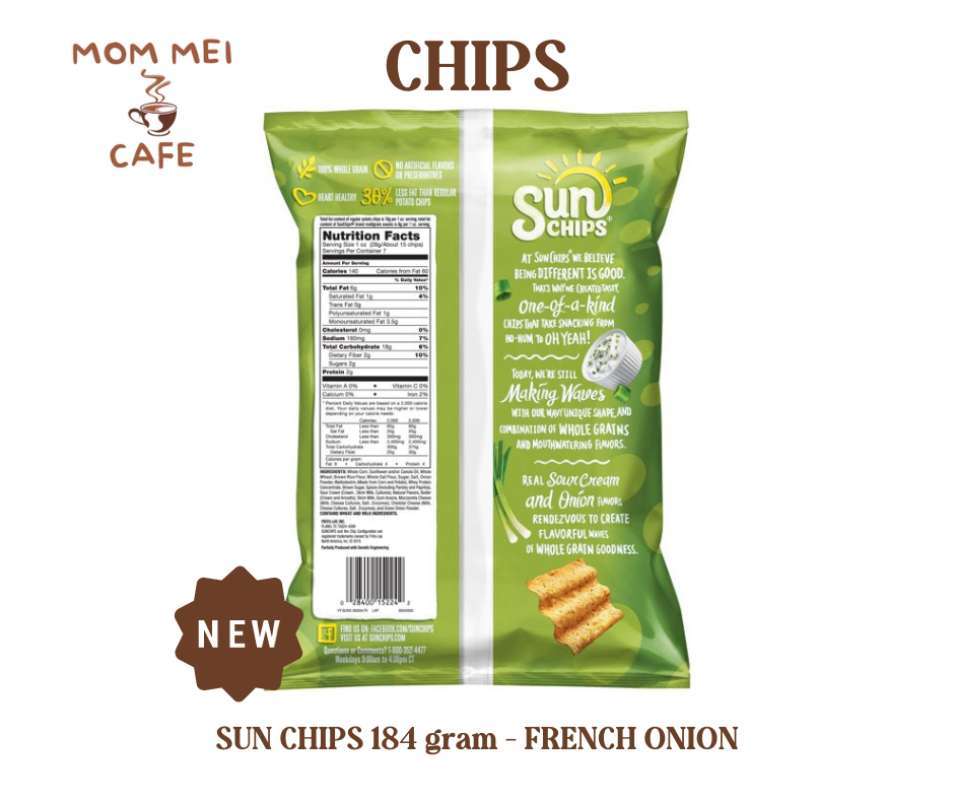 Jual Keripik SUN CHIPS FRENCH ONION di Seller Mom Mei Cafe ...