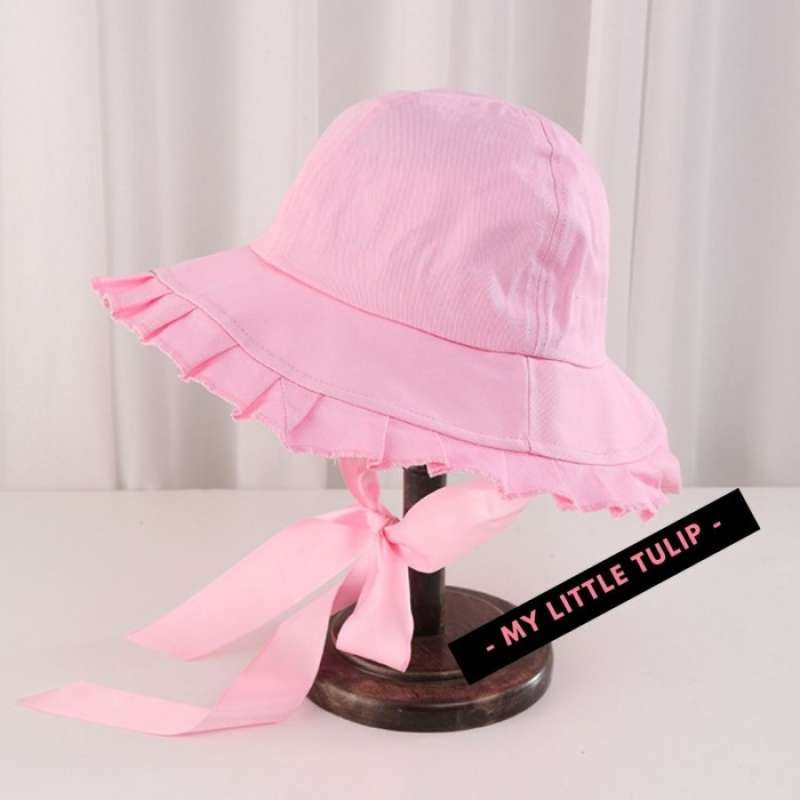 Promo Bucket Hat Lebar Wanita / Topi 