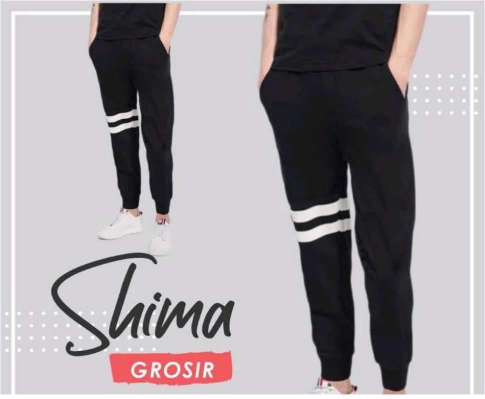 Jual Celana Jogger Panjang Naruto Hitam 