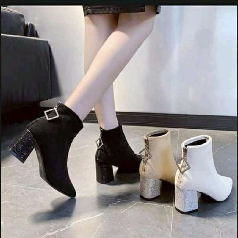 Promo Heel boot sl10 Sepatu boot wanita sepatu boots heels