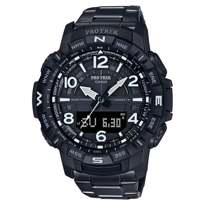 CASIO ORIGINAL CASIO PROTREK PRT B50YT 1DR JAM TANGAN PRIA JAM PRIA RO STAINLESS PRO TREK CASIO PRT B50YT 1D PRT B50YT 1D B 50 YT PRTB50