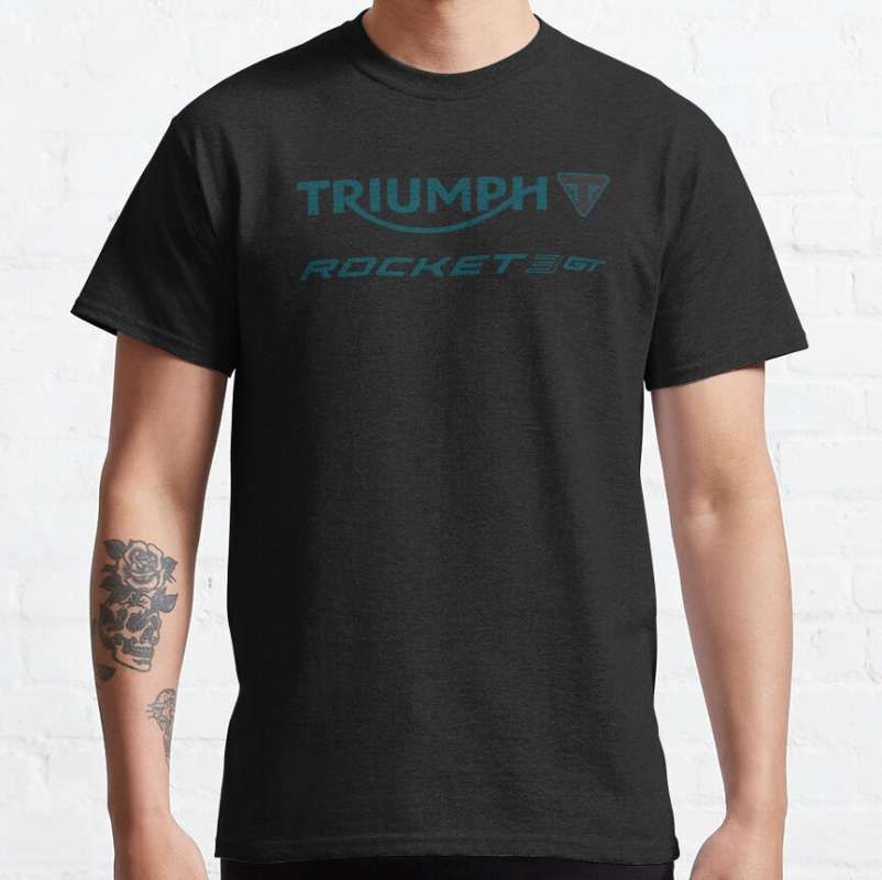 Promo Kaos Vintage Blue Rocket 3 GT T 