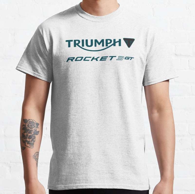 Promo Kaos Vintage Blue Rocket 3 GT T 