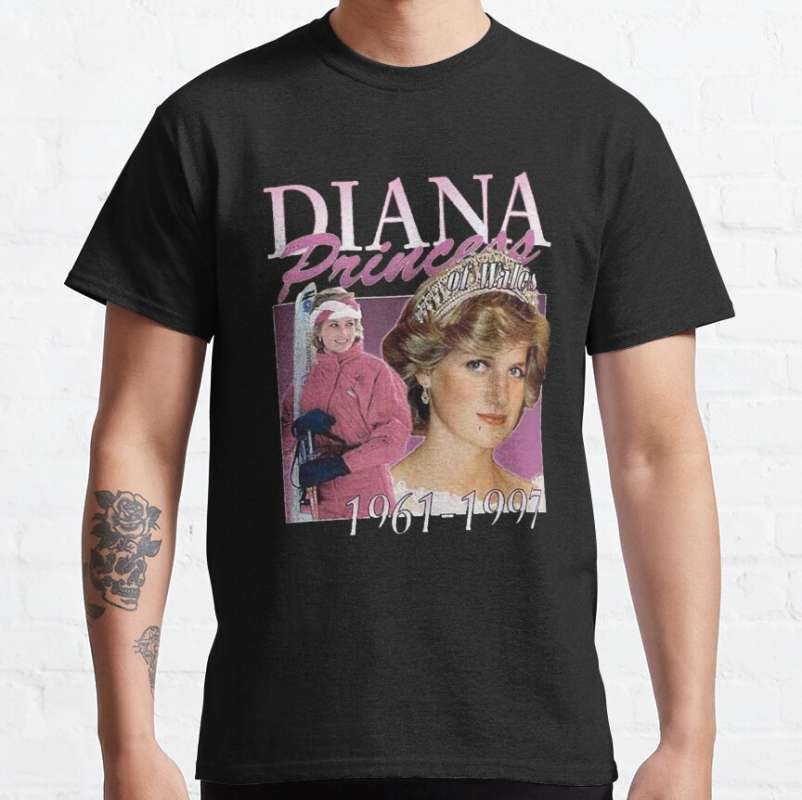 Promo Kaos Princess Diana Vintage 90s T 