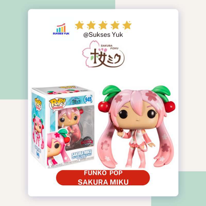Sakura Miku #945 - Funko Pop! - Sakura Miku - Special Edition