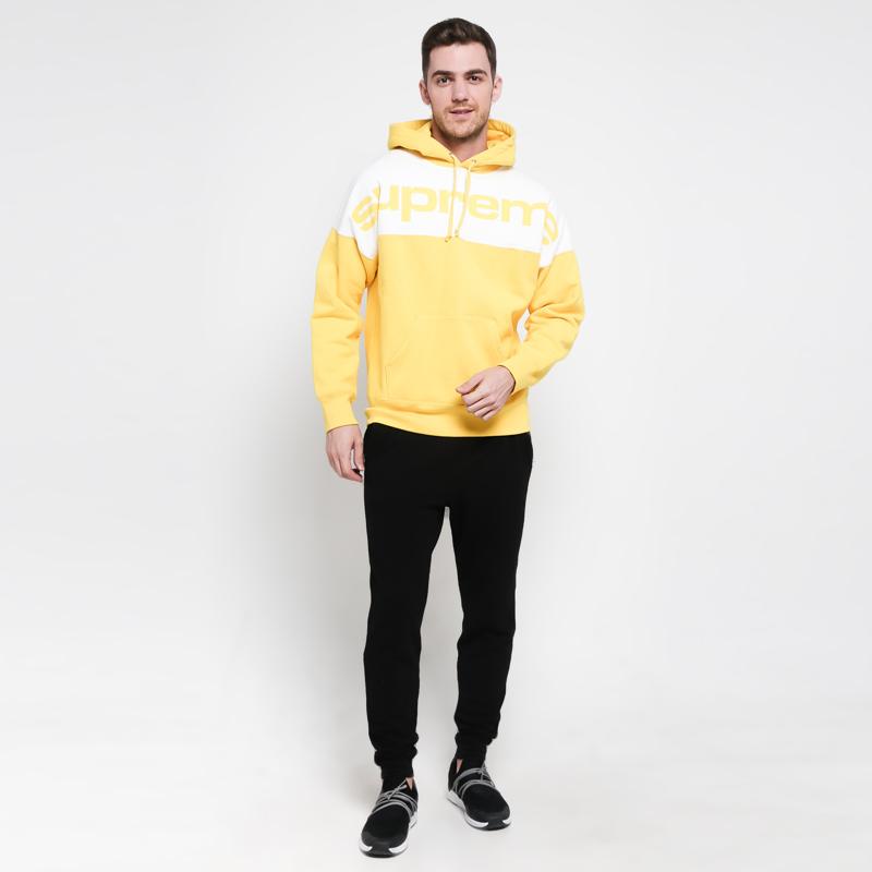 supreme sweatshirt yellow