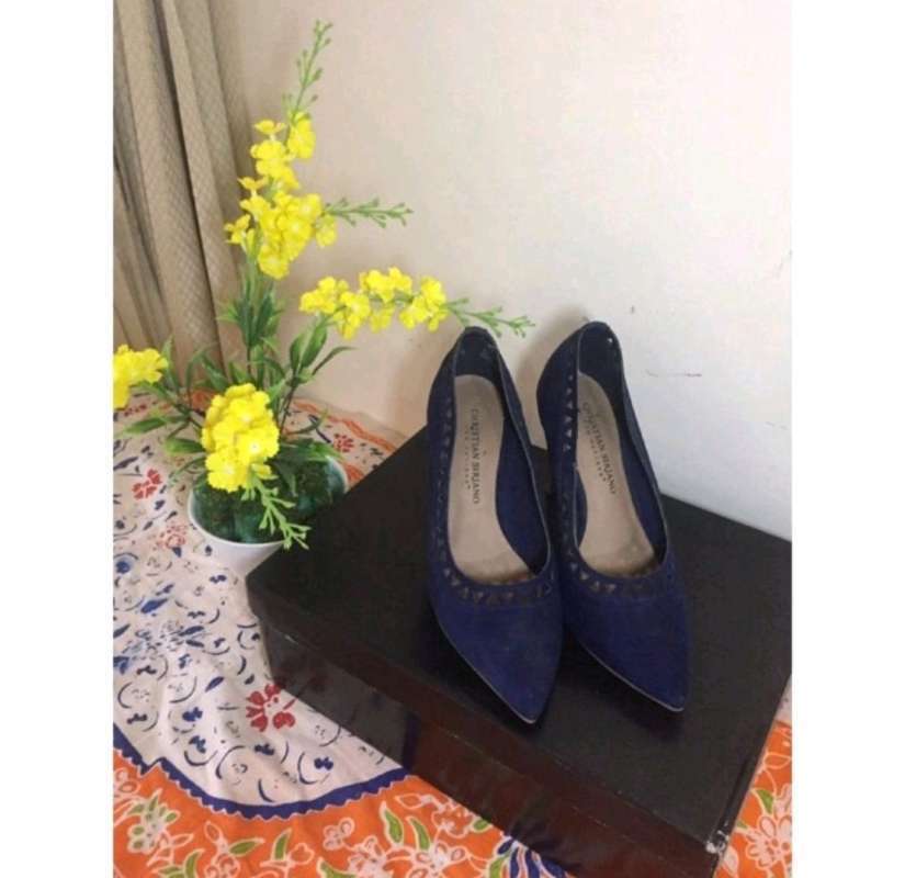 Jual Christian Siriano sepatu pumps high heels preloved di Seller