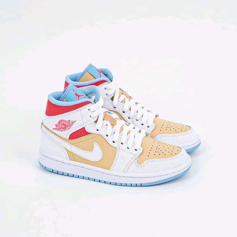 women's air jordan 1 mid se sesame