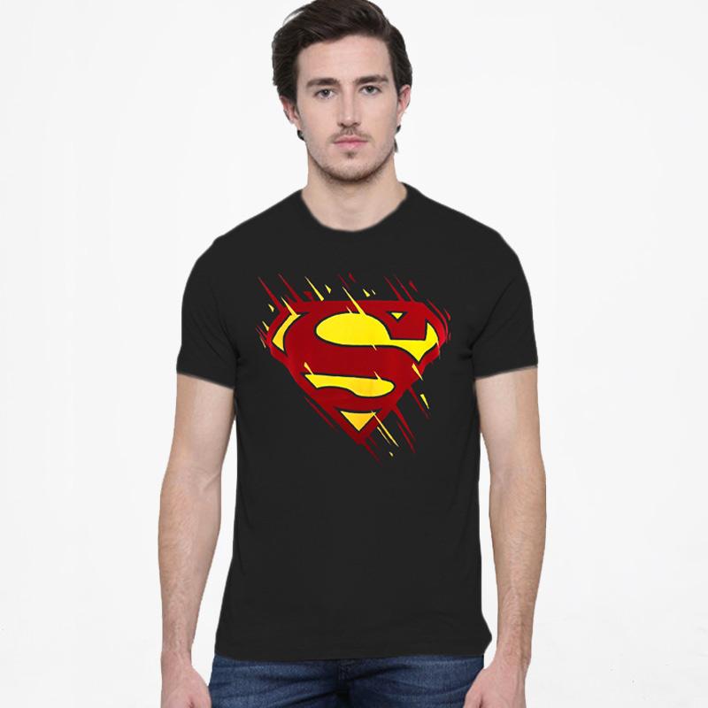 Fantasia New Superman T-Shirt Pria 