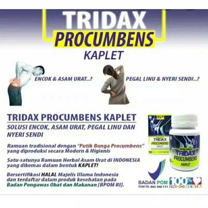 Jual TRIDAX PROCUMBENS Obat Asam urat, rematik Reumatik ...