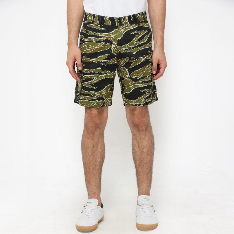 Jual Tendencies Camo Bush Cargo Short Celana Pendek Pria Army Green Online November 2020 Blibli