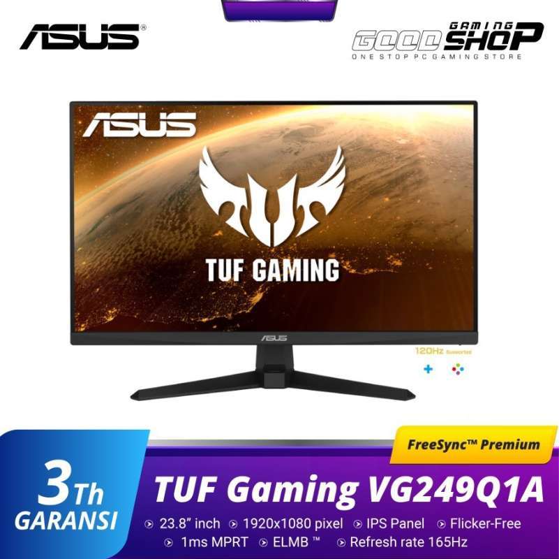 Asus Vg249q1a Ips 165 Hz G Sync 165hz Monitor Asus Asus 165hz G