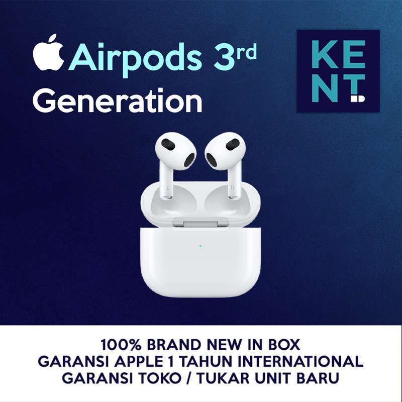 Promo Apple Airpods 3rd Generation / Airpod Gen 3 Original BNIB di Seller  Kent ID - Kota Jakarta Barat, DKI Jakarta | Blibli